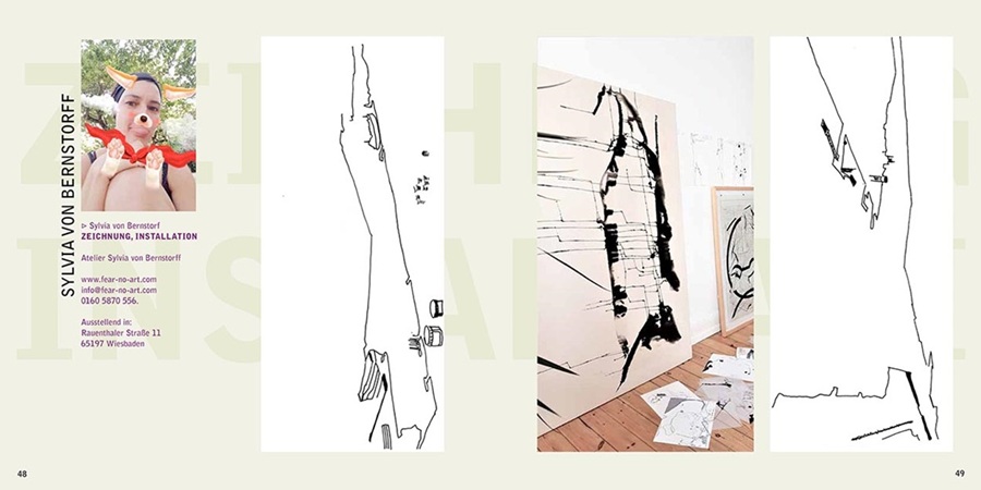Katalog Tatorte Kunst Sylvia von Bernstorff