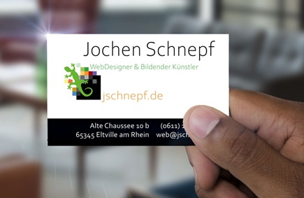 WebDesign Visitenkarte